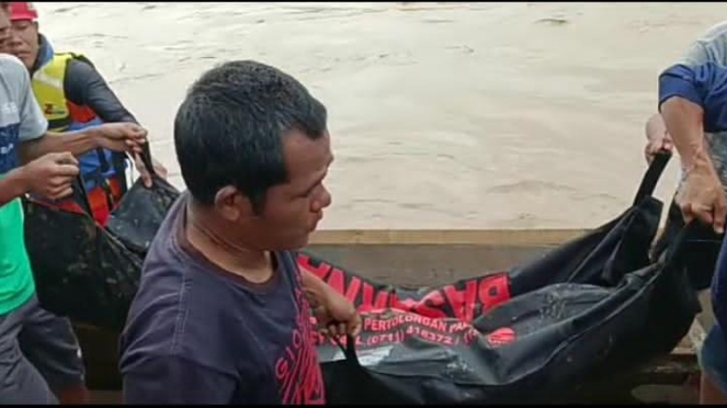 Terbawa Arus 52 Kilometer Korban Banjir Bandang Di Lahat Ditemukan