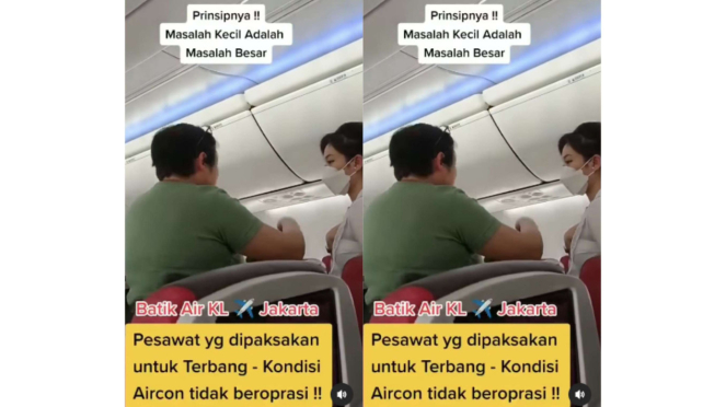 Viral Penumpang Batik Air Ngamuk Gak Mau Terbang Gegara Ac Mati