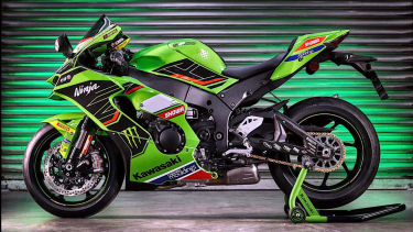 Foto Kawasaki Luncurkan Motor Balap WSBK Edisi Jalan Raya