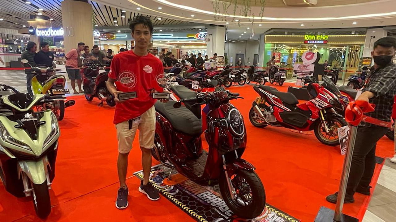 Motor Honda Modifikasi Ini Racikan Peserta Berusia 16 Tahun