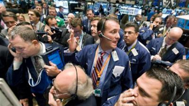 Para Pialang di Bursa Saham Wall Street