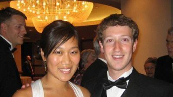 Mark Zuckerberg dan Priscilla Chan