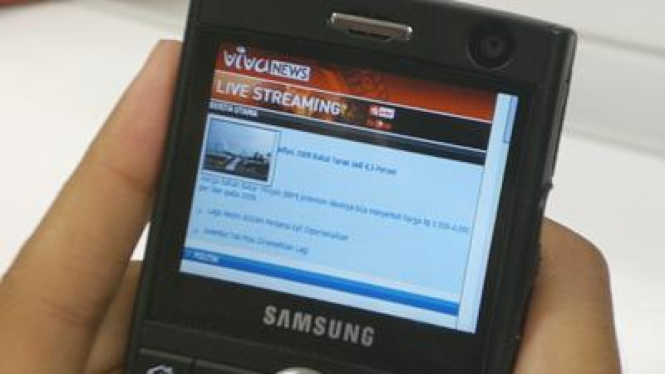 Akses Berita Lewat Gadget