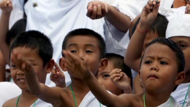 Belajar Manasik Haji TK Islam se-Tanjung Pinang