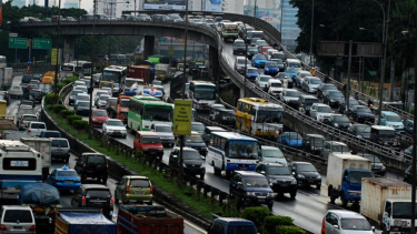 Ilustrasi Jalan Tol Dalam Kota.