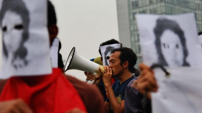 Aksi mengenang Marsinah
