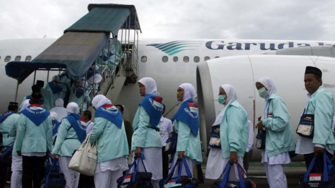 Jemaah calon haji.