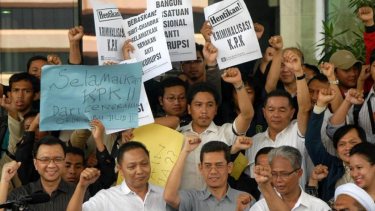 Demo Dukung KPK