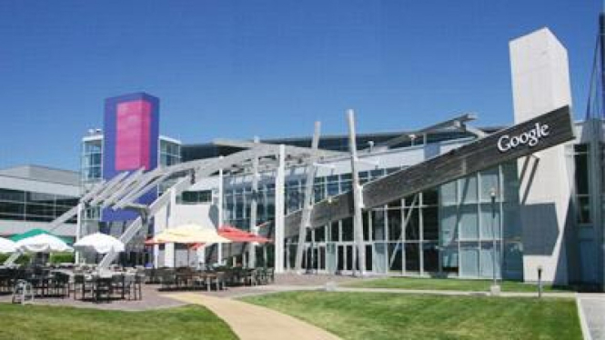 Kantor Google di Silicon Valley, San Francisco, California, Amerika Serikat.