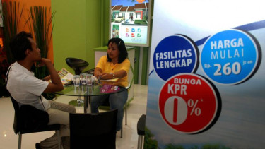 Suasana di suatu Pameran Properti di Jakarta beberapa waktu lalu. 