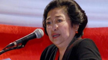 Megawati Soekarnoputri pidato