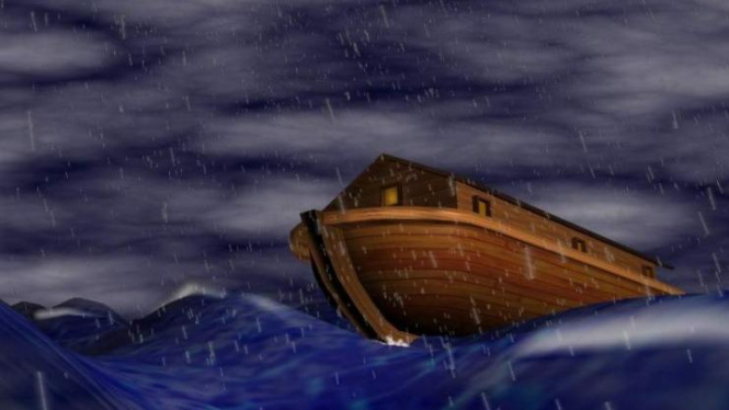 Ilustrasi perahu Nabi Nuh