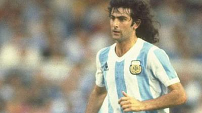 Legenda timnas Argentina, Mario Kempes.