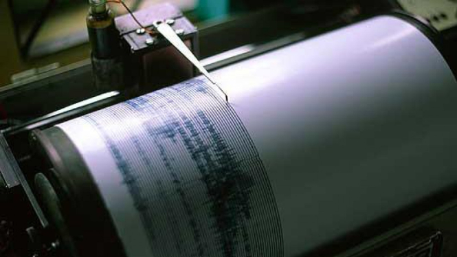 Ilustrasi gempa.