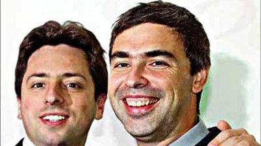 Pendiri Google, Larry Page dan Sergey Brin