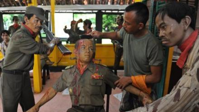 Diorama penyiksaan Mayjen S Parman di Lubang Buaya dibersihkan. (Foto ilustrasi)
