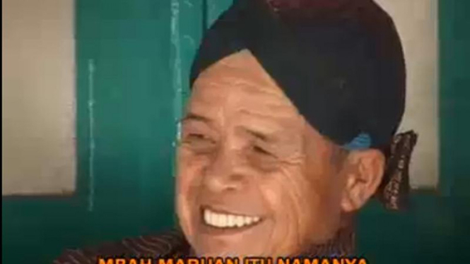 Mbah Maridjan.