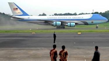 Pesawat Air Force One yang dinaiki Presiden Amerika Serikat