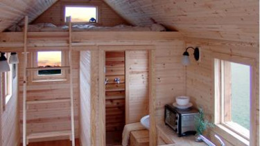 Rumah mungil dengan desain minimalis buatan Tumbleweed