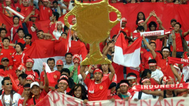 Suporter Indonesia di Malaysia