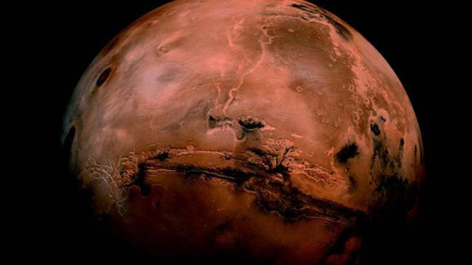Planet Mars.