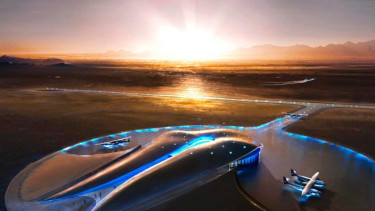 Desain Spaceport America