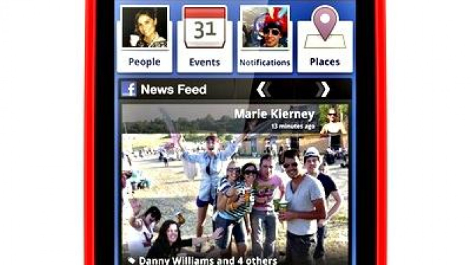 Facebook di ponsel INQ