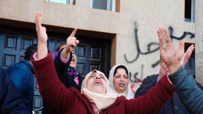 Demonstrasi di Kota Benghazi, Libya