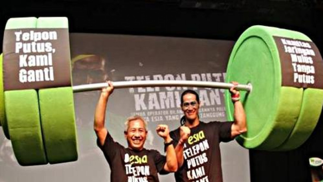 Peluncuran program ganti rugi call drop Esia 