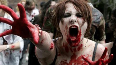 Ilustrasi zombie