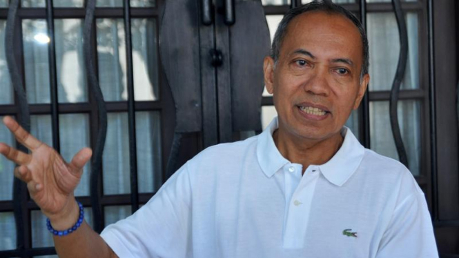 Bondan Winarno di kediamannya.
