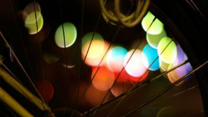 Efek bokeh.