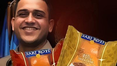 Ilustrasi ringtone 'Sari Roti' Nazaruddin