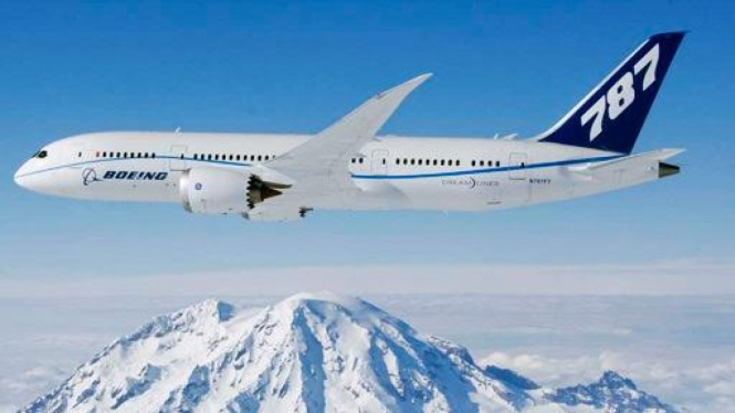 Boeing 787 Dreamliner (foto ilustrasi)
