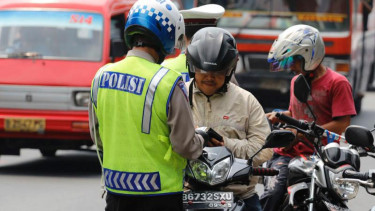 Ilustrasi razia polisi