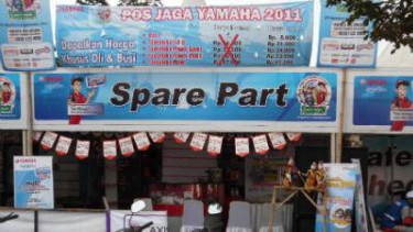 Posko Mudik Yamaha