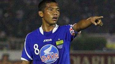 Eks gelandang Persib, Eka Ramdani