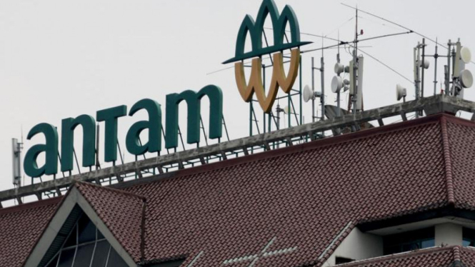 Gedung PT Aneka Tambang (Persero) Tbk atau Antam.