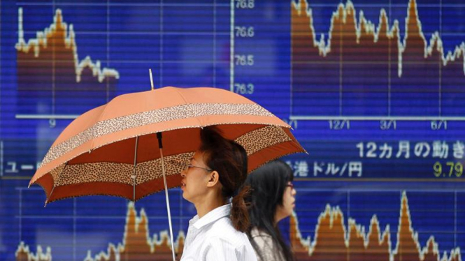 Bursa saham di Tokyo