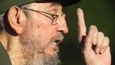 Mantan Presiden Kuba, Fidel Castro.
