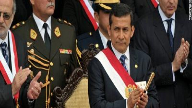 Ollanta Humala, Presiden Peru