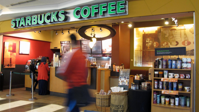Starbucks Coffee.