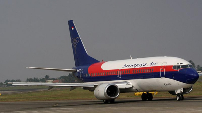 Pesawat Sriwijaya Air. (Ilustrasi)