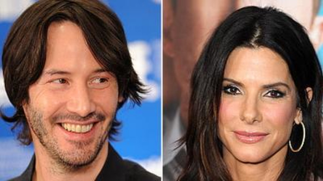 Keanu Reeves dan Sandra Bullock