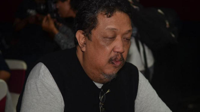 Didi Petet ketika peluncuran film berjudul Musik Untuk Cinta