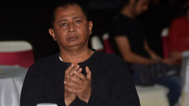 Kadir ketika peluncuran film berjudul Musik Untuk Cinta