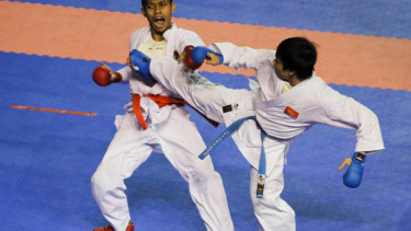 Tim Nasional Karate Sumbang 3 Emas Di Sea Games XXVI