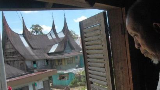 Rumah Gadang di Nagari Pariangan, asal mula masyarakat Minangkabau