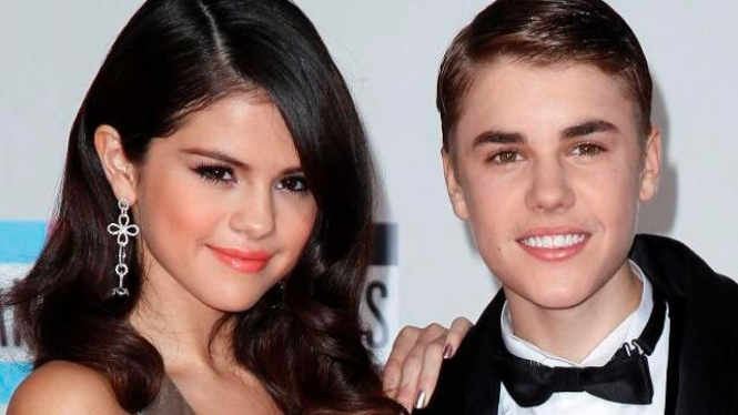 Justin Bieber dan Selena Gomez.
