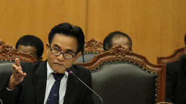 Yusril Ihza Mahendra Datangi Mahkamah Konstitusi